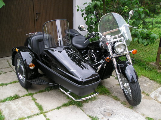 Honda vt 750 sidecar #7